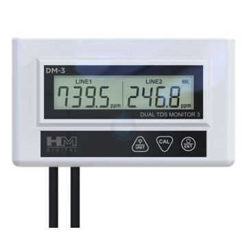 HM Digital DM-3 - dvojbodový líniový monitor vodivosti s pripojením 1/4"
