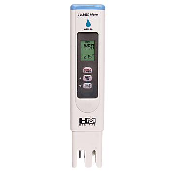 HM Digital COM 80 (microSiemens, TDS, °C)