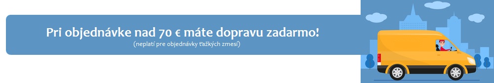 Doprava zadarmo nad 70€